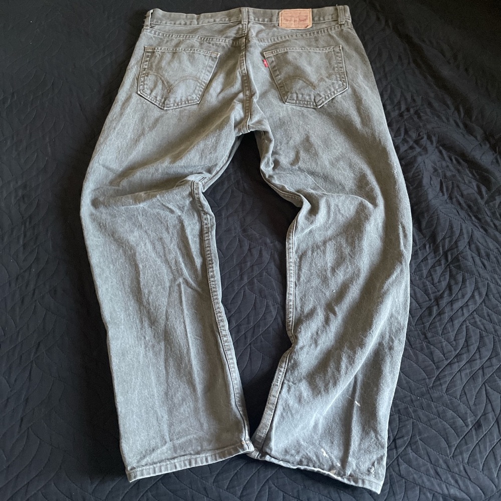 Levi’s Grey Straight Leg Button Fly - image 2